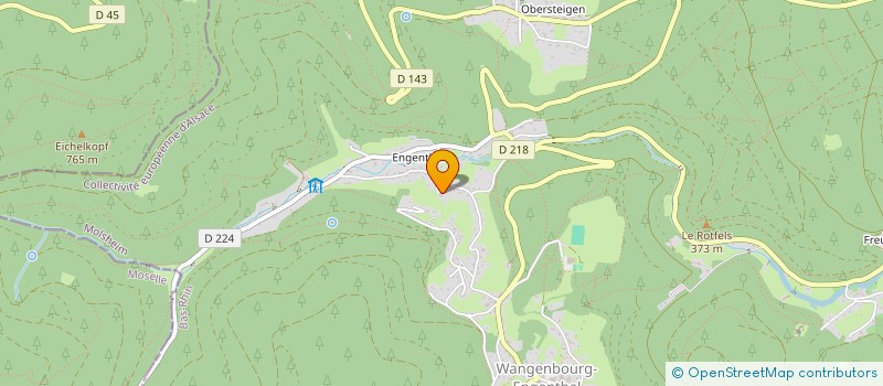 localisation de l'entreprise SARL OBERLE IMMO  WANGENBOURG-ENGENTHAL