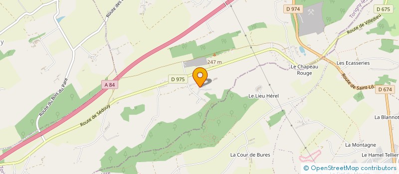 localisation de l'entreprise SARL OBF  TORIGNY-LES-VILLES