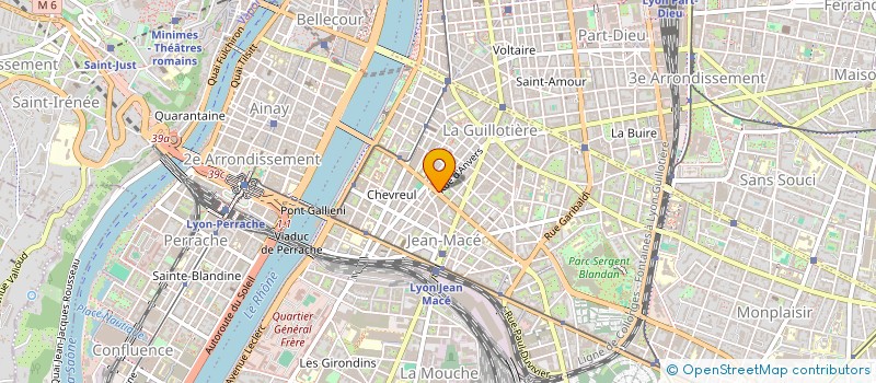 localisation de l'entreprise SARL OBJECTIF  LYON