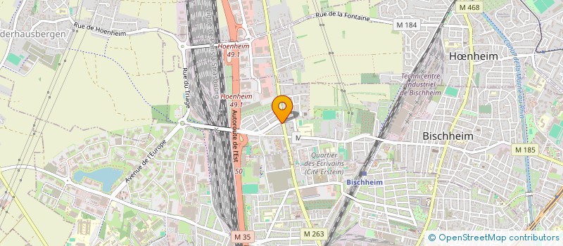 localisation de l'entreprise SARL OBJECTIF CARRELAGE  HNHEIM