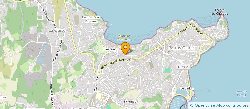 localisation de l'entreprise SARL OBTURATEUR OUEST  PERROS-GUIREC