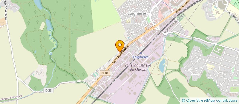 localisation de l'entreprise SARL OCARDIS à COIGNIERES