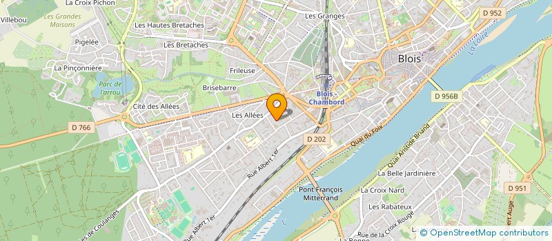 localisation de l'entreprise SARL OCCAS 2000 à BLOIS