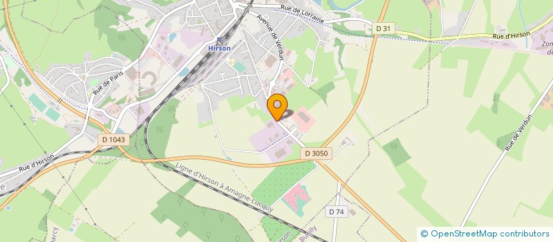 localisation de l'entreprise SARL OCCASION PLUS à HIRSON