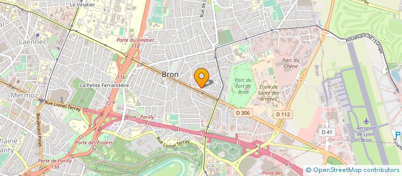 localisation de l'entreprise SARL OCCEN à BRON