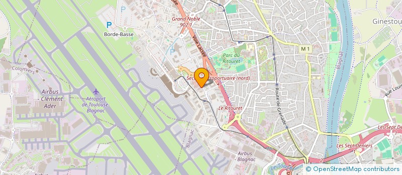 localisation de l'entreprise SARL OCCITIM à BLAGNAC
