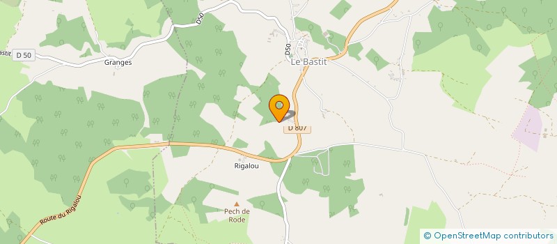 localisation de l'entreprise SARL OCD  GRAMAT