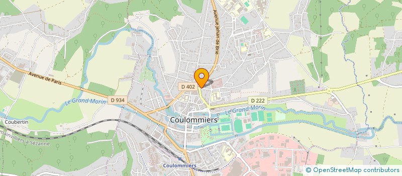 localisation de l'entreprise SARL OCEA à COULOMMIERS