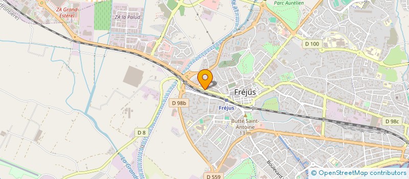 localisation de l'entreprise SARL OCEANE à FREJUS