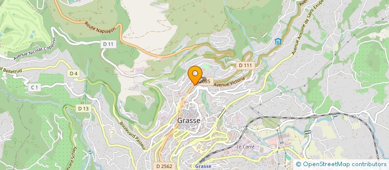 localisation de l'entreprise SARL OCEANE à GRASSE