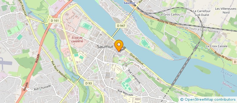 localisation de l'entreprise SARL OCLAIRE  SAUMUR