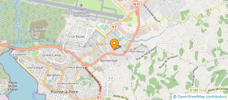 localisation de l'entreprise SARL OCTAVIA à LES ABYMES