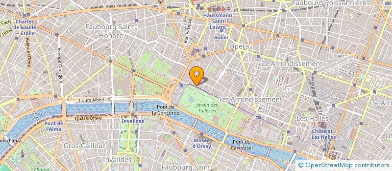 localisation de l'entreprise SARL OCTOBRE ROUGE à PARIS