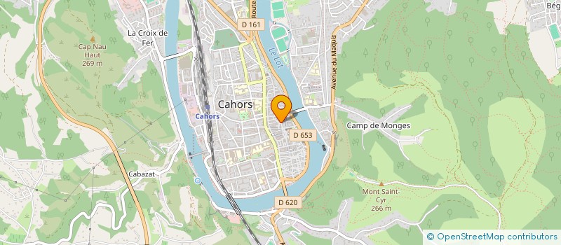 localisation de l'entreprise SARL ODE A FLORE à CAHORS