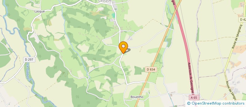 localisation de l'entreprise SARL OENO BOIS  CONCHEZ DE BEARN