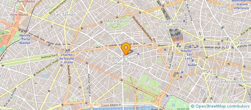 localisation de l'entreprise SARL OF CONSTRUCTION  PARIS