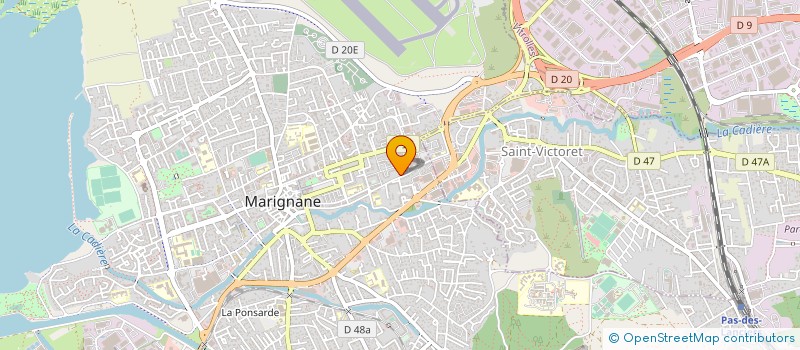 localisation de l'entreprise SARL OFLAZ à MARIGNANE