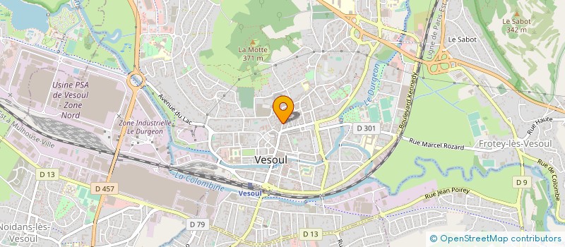 localisation de l'entreprise SARL OGOLO à VESOUL