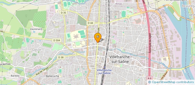 localisation de l'entreprise SARL OHANNESS' à VILLEFRANCHE-SUR-SAONE