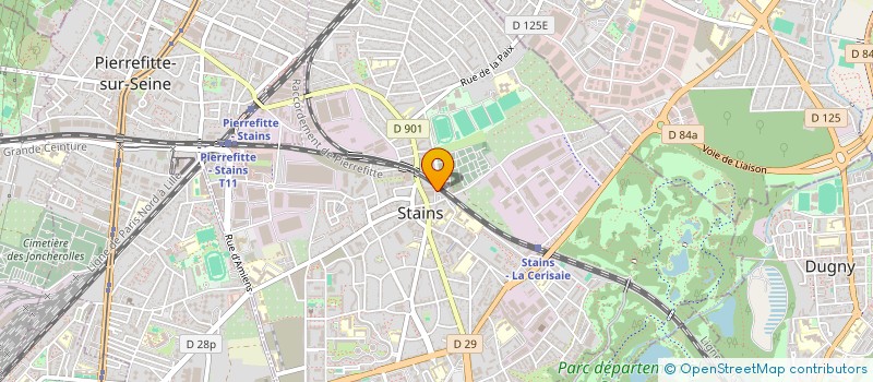 localisation de l'entreprise SARL OISE BTP  STAINS