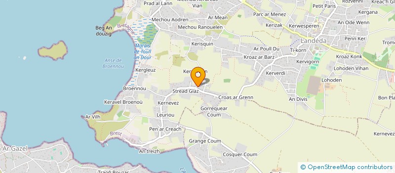 localisation de l'entreprise SARL OISEAUX  LANDEDA