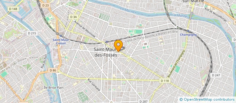 localisation de l'entreprise SARL OK MEDIA à SAINT-MAUR-DES-FOSSES