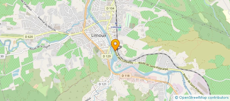 localisation de l'entreprise SARL OLI à LIMOUX