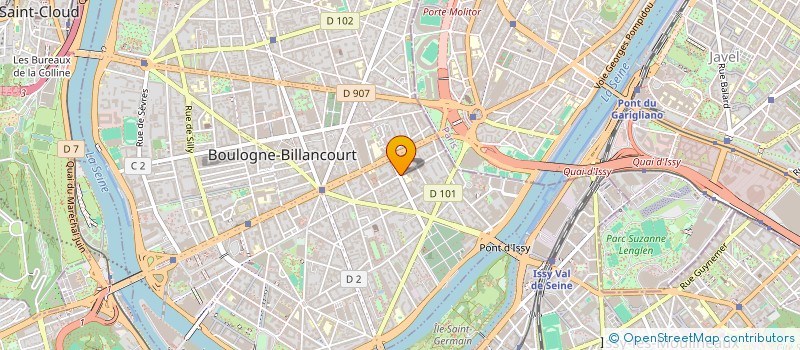 localisation de l'entreprise SARL OLICAN à BOULOGNE-BILLANCOURT