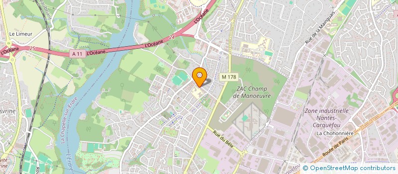 localisation de l'entreprise SARL OLICAT à NANTES