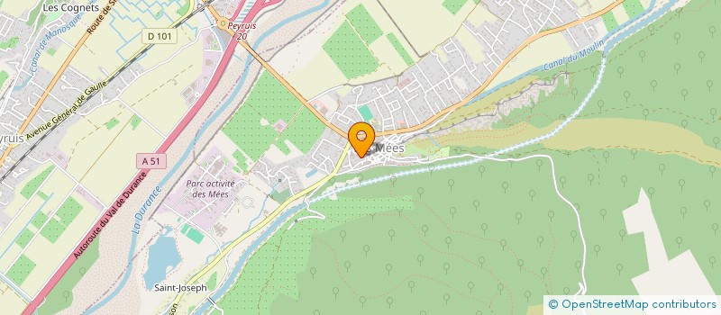 localisation de l'entreprise SARL OLIVADE I SOULEIADO  LES MEES