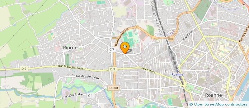 localisation de l'entreprise SARL OLIVIA SARAH à RIORGES