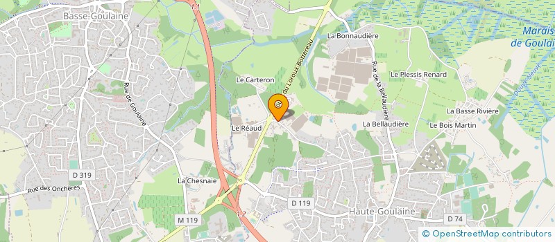 localisation de l'entreprise SARL OLIVIER à HAUTE-GOULAINE
