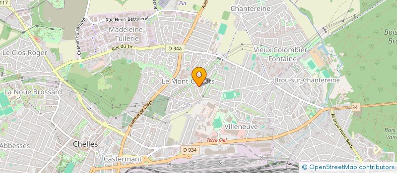 localisation de l'entreprise SARL OLIVIER à CHELLES