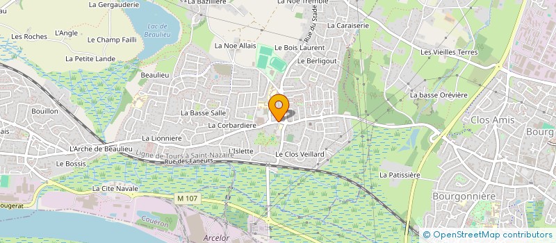 localisation de l'entreprise SARL OLIVIER à COUERON