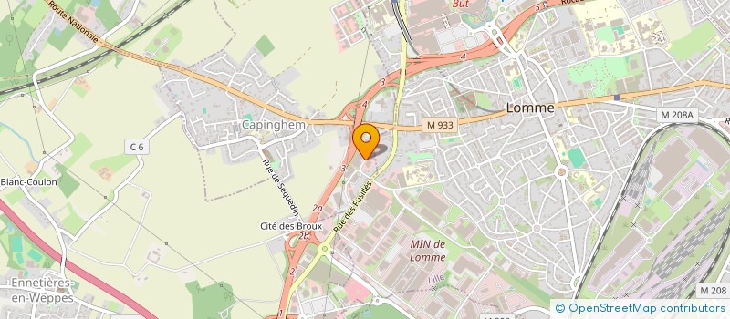 localisation de l'entreprise SARL OLIVIER BECQUET à LILLE