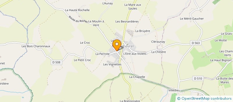 localisation de l'entreprise SARL OLIVIER ET CIE à MONTCHEVREL