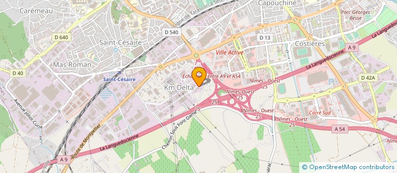 localisation de l'entreprise SARL OLIVIER FRERES à NIMES