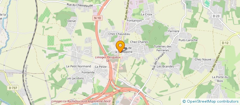 localisation de l'entreprise SARL OLIVIER JABOUILLE à CHAMPNIERS