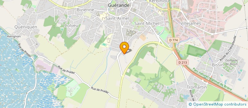 localisation de l'entreprise SARL OLYGEO à MISSILLAC