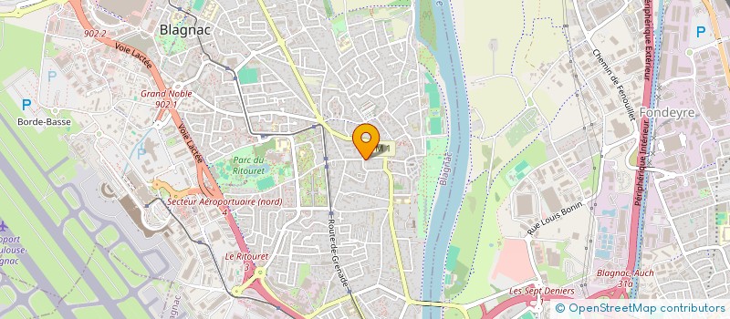 localisation de l'entreprise SARL OLYMPE à BLAGNAC