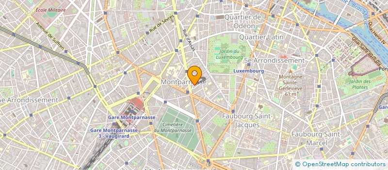 localisation de l'entreprise SARL OM GRAPHIQUE à PARIS