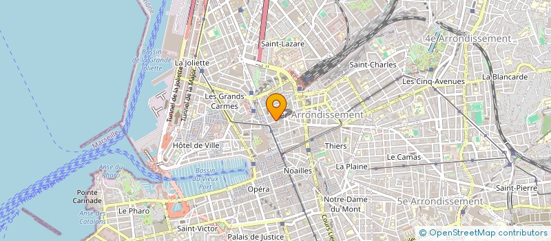 localisation de l'entreprise SARL OMAR à MARSEILLE