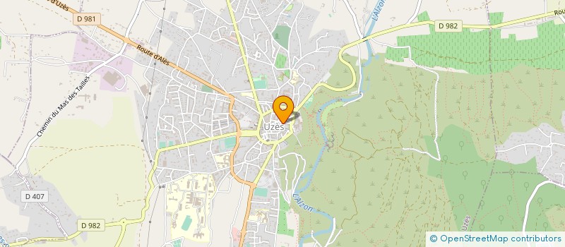 localisation de l'entreprise SARL OMBRE ET LUMIERE à UZES