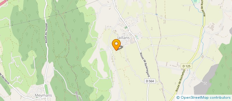 localisation de l'entreprise SARL OMNI JOINTS à JAILLANS