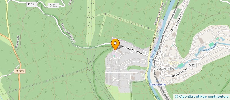 localisation de l'entreprise SARL OMNITECHNIQUE MACHINES OUTILS  NOUZONVILLE