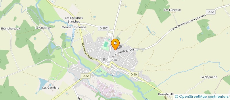 localisation de l'entreprise SARL OMNIVOR à BLENEAU