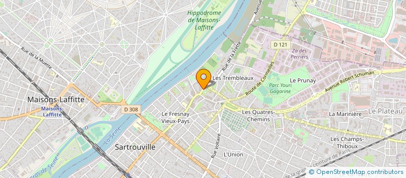 localisation de l'entreprise SARL OMRA ALIMENTATION  SARTROUVILLE