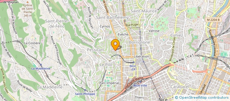 localisation de l'entreprise SARL OMYAS BAT à NICE