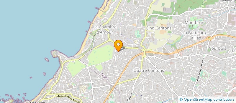 localisation de l'entreprise SARL ONDAREA à BIARRITZ