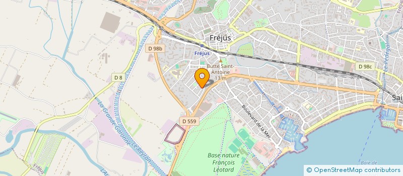 localisation de l'entreprise SARL ONDER à FREJUS